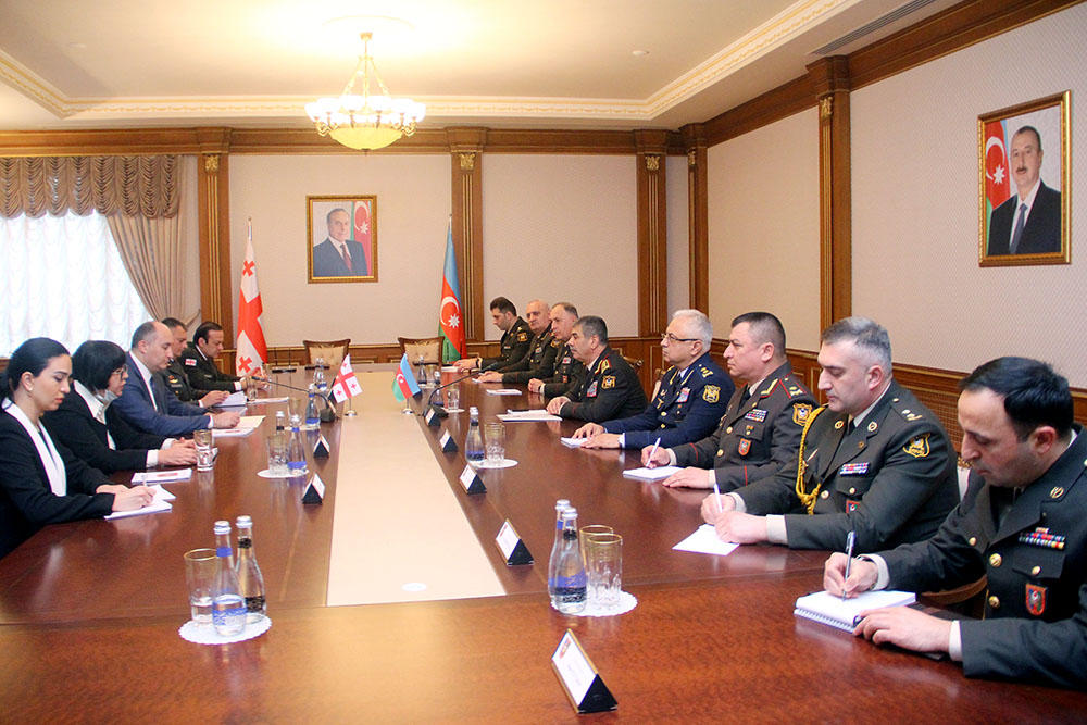 Azerbaijan, Georgia ink military cooperation plan [PHOTO/VIDEO] - Gallery Image