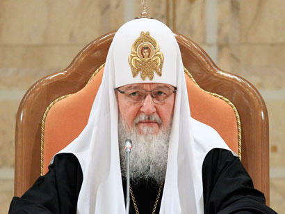 Patriarch Kirill of Moscow congratulates President Ilham Aliyev