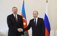 Aliyev, Putin mull strategic partnership, ties