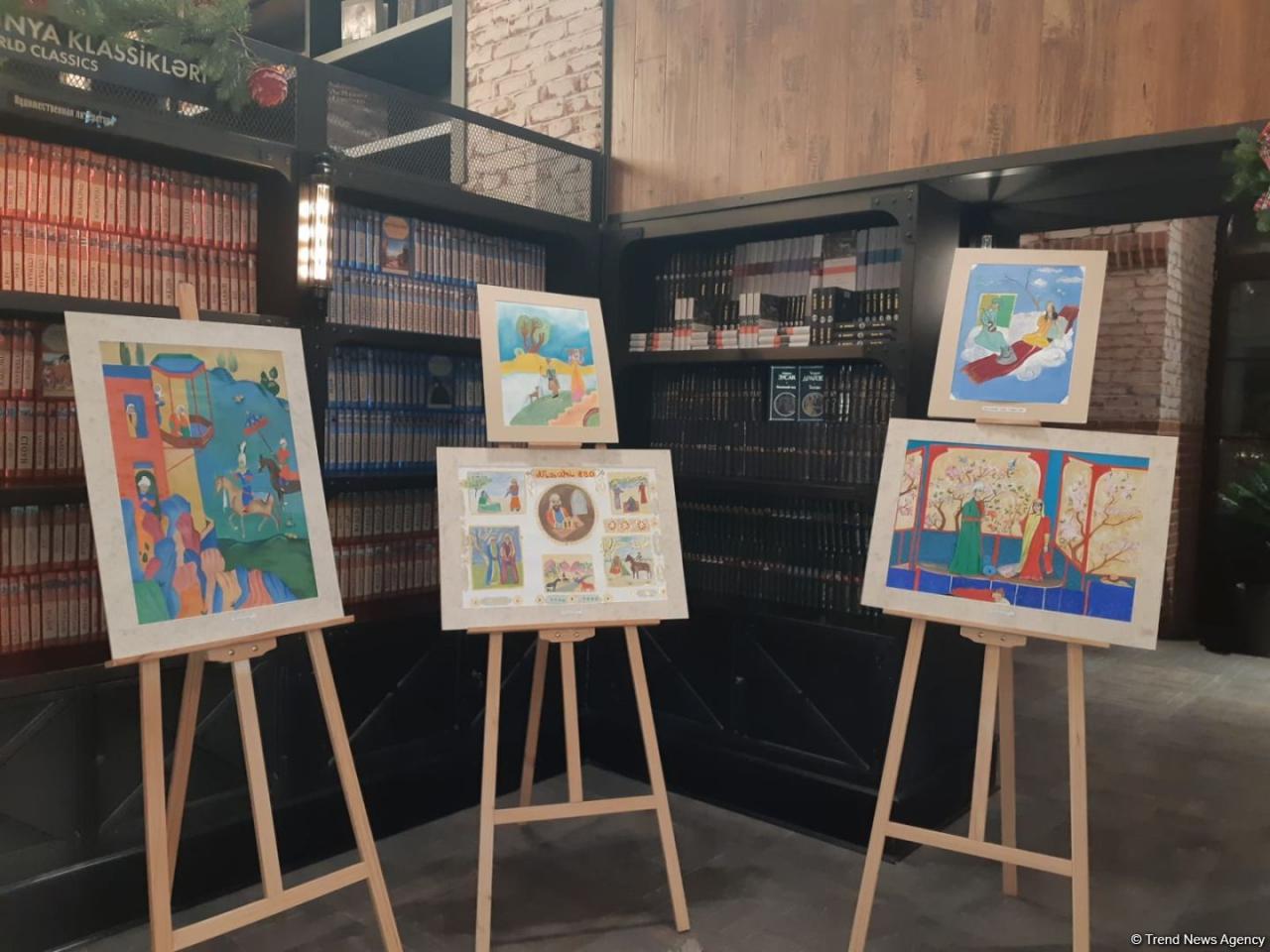 Baku Book Center opens exhibition of young talents [PHOTO]