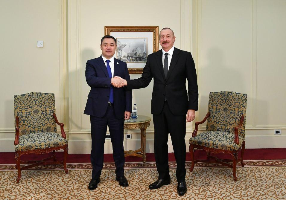 President of Kyrgyzstan calls President of Azerbaijan Ilham Aliyev