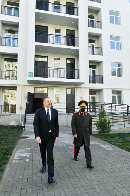 President opens residential complexes for martyr families, servicemen [UPDATE] - Gallery Image