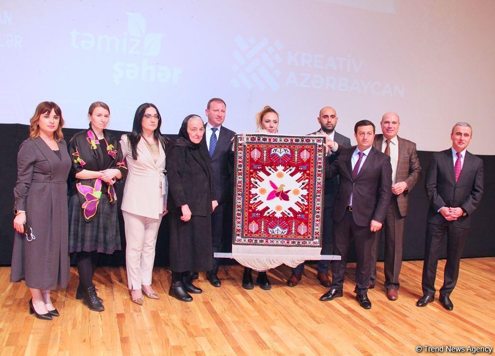 Karabakh in patterns projects presented in Baku [PHOTO] - Gallery Image