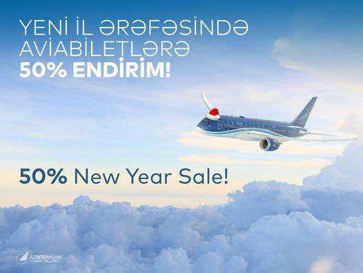 AZAL announces up to 50 pct discount on tickets!