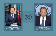 Azerbaijani, Russian FMs talk situation in the region