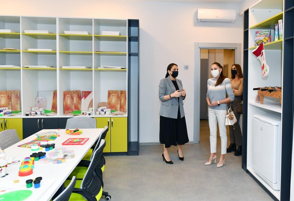 First VP visits Autism Center built by Heydar Aliyev Foundation [PHOTO] - Gallery Image