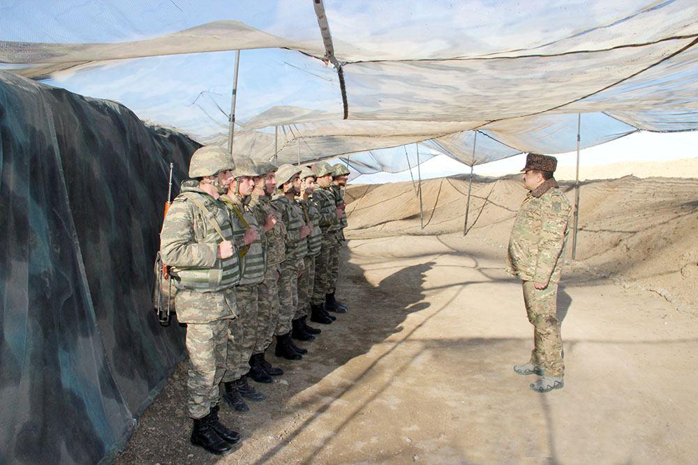 Military officials review supply of Azerbaijani army in liberated areas [PHOTO]