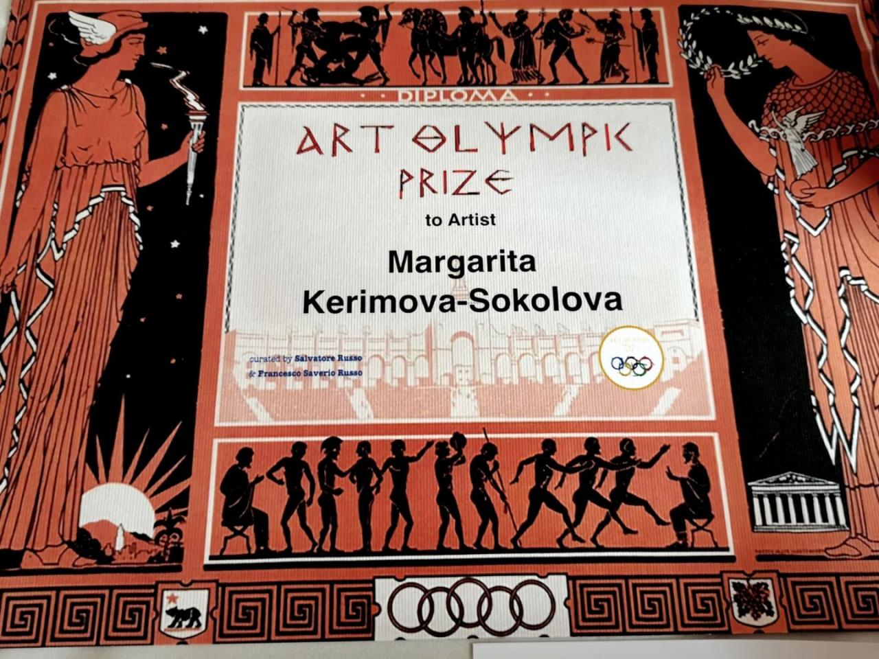 National artist wins Olympic Artistic Award [PHOTO] - Gallery Image