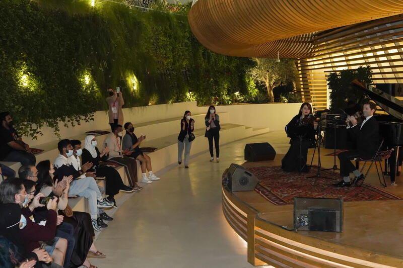 National musicians shine at Dubai Expo 2020 [PHOTO] - Gallery Image