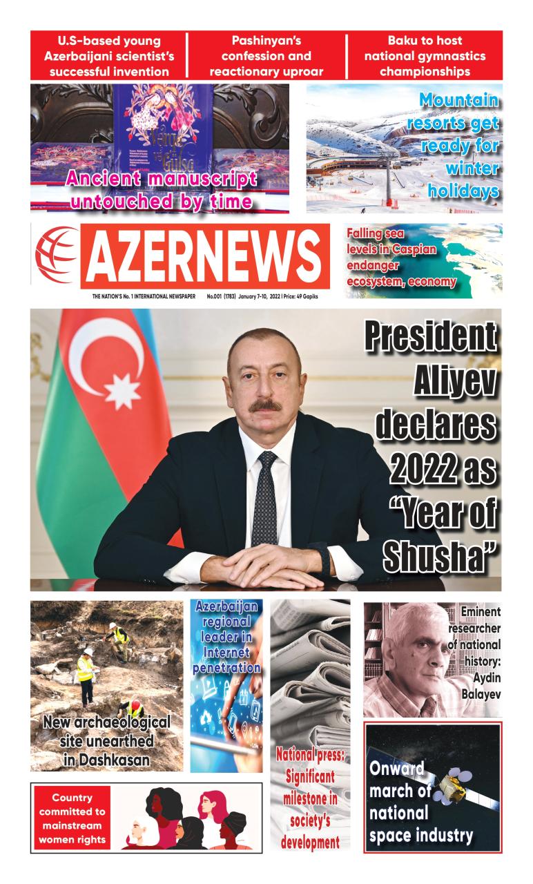 AZERNEWS releases another print issue