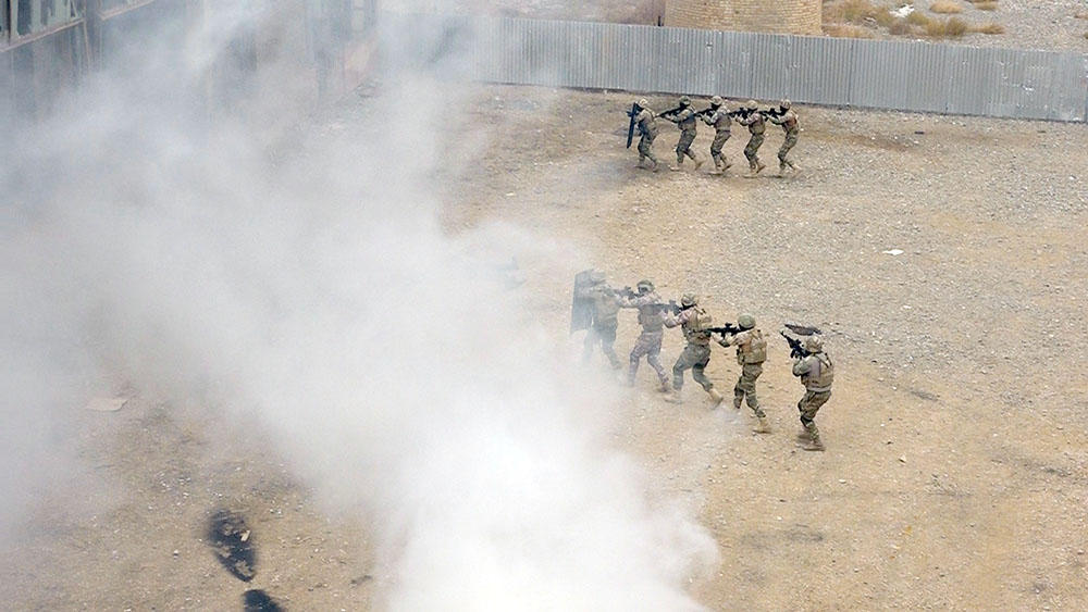 Combined Arms Army holds tactical-special drills [PHOTO/VIDEO] - Gallery Image