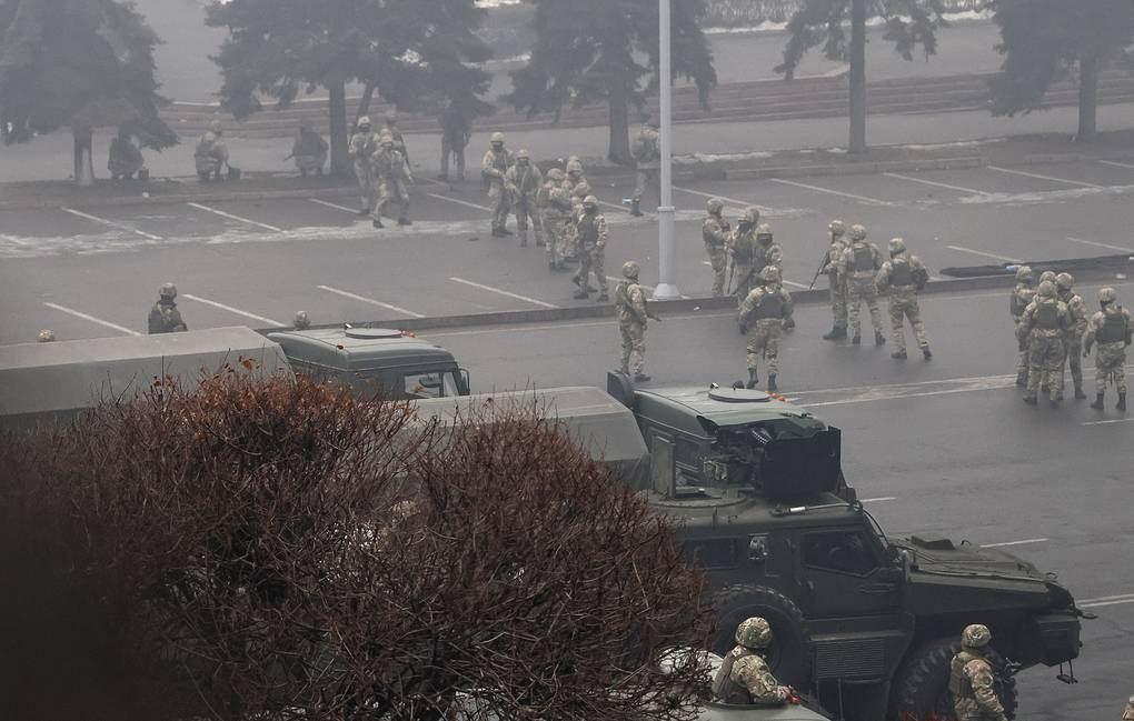 During riots in Kazakhstan, 16 law enforcement officers were killed