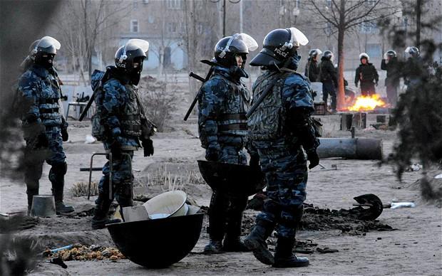 Kazakhstan’s security forces continue "sweeping" settlements
