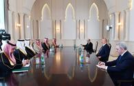 President receives delegation led by Saudi energy minister <span class="color_red">[UPDATE]</span>
