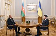Azerbaijani, Ukrainian Presidents hold one-on-one meeting <span class="color_red">[PHOTO/VIDEO]</span>