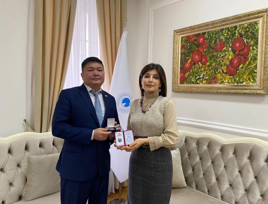 President of Turkic Culture and Heritage Foundation awarded with medal [PHOTO]