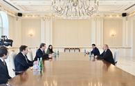 President Aliyev receives delegation led by American Jewish Committee CEO <span class="color_red">[PHOTO]</span>