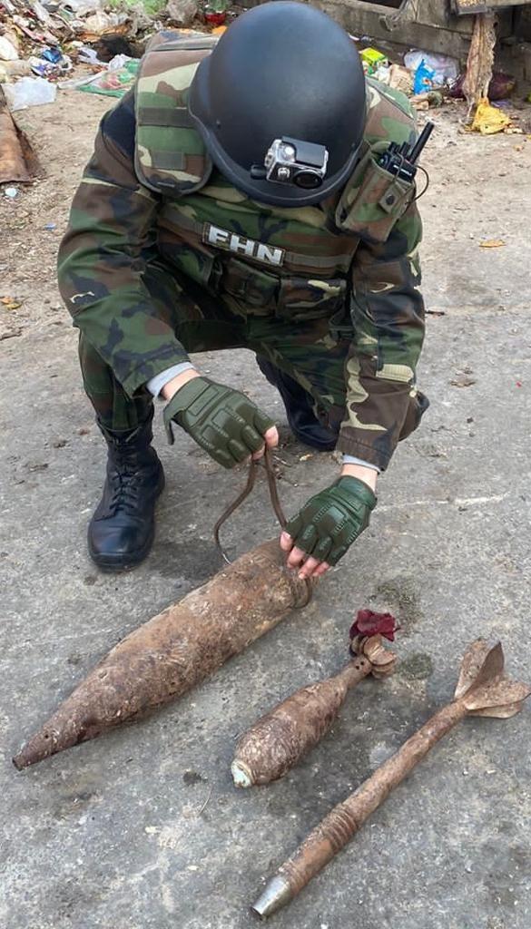 Artillery shell, munitions found near Baku [PHOTO/VIDEO] - Gallery Image