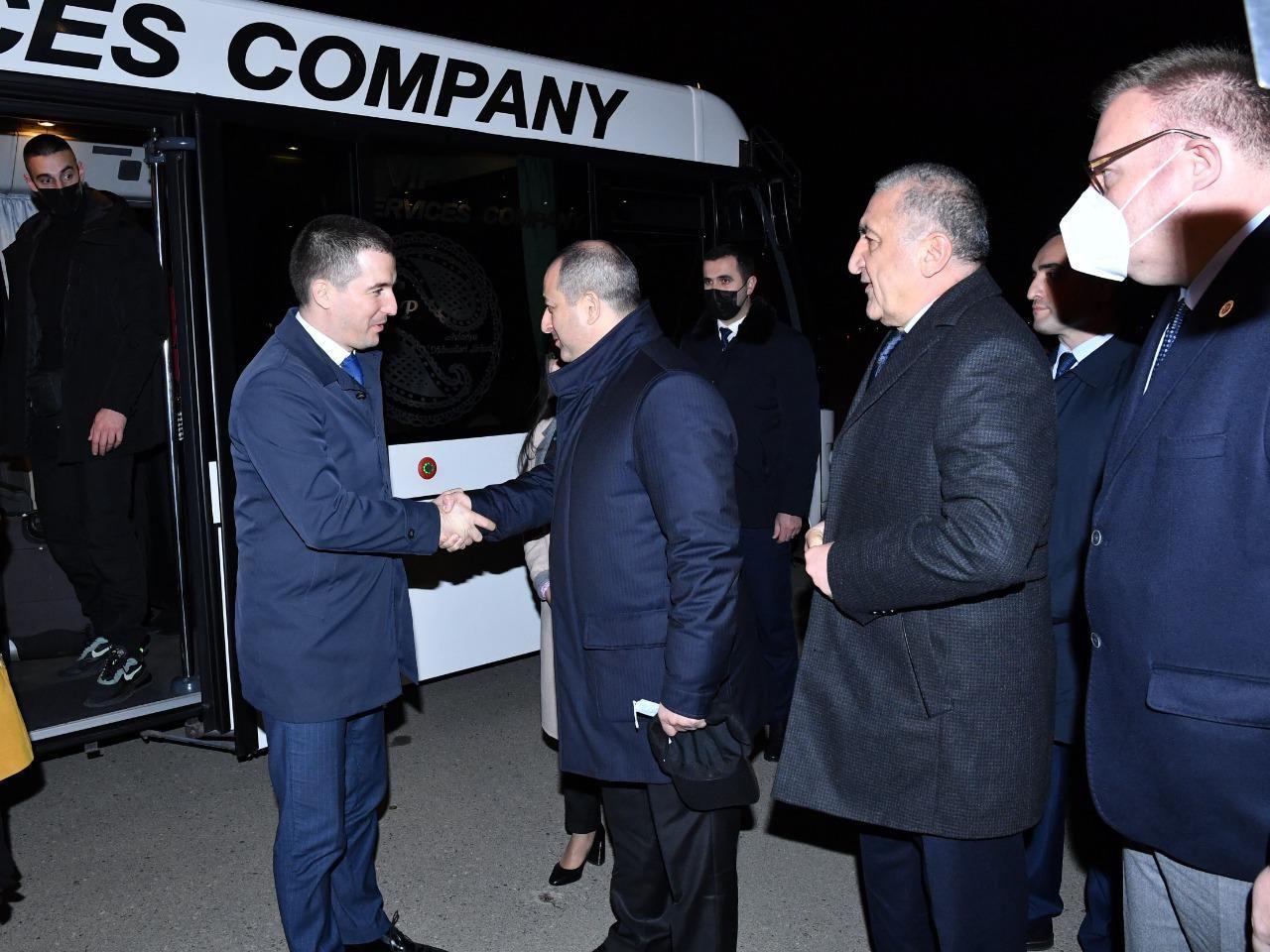 Speaker of Montenegrin Parliament arrives on official visit to Azerbaijan [PHOTO]