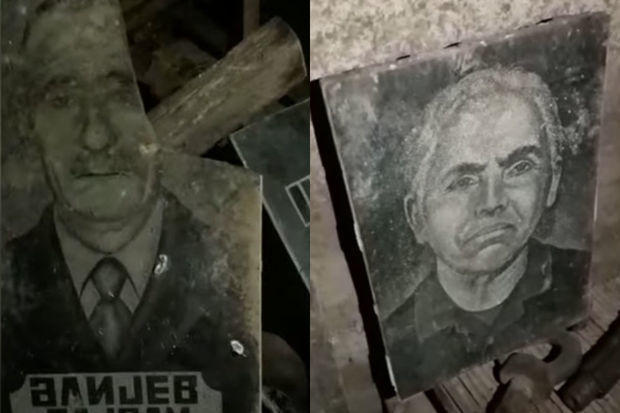 Tombstones of Azerbaijanis found in basements in liberated Hadrut [VIDEO]