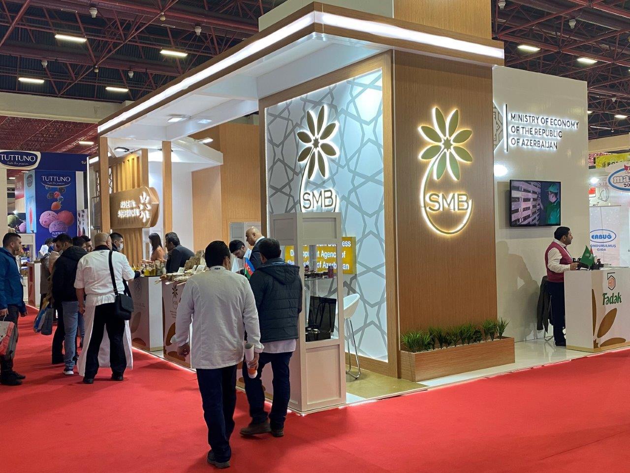 Azerbaijan joins int'l food expo in Turkey [PHOTO]