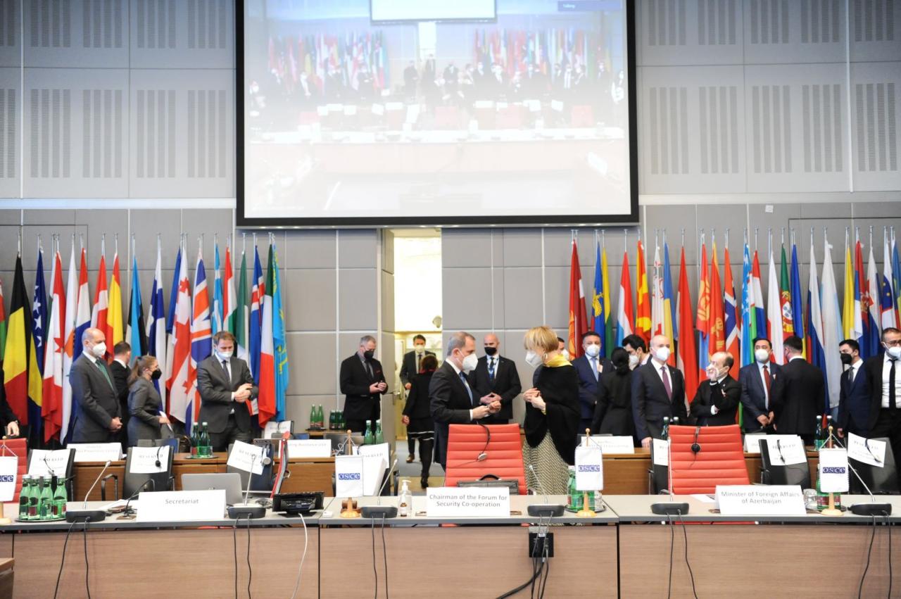 Azerbaijan announces priorities as chair of OSCE Forum for Security Co-operation [PHOTO] - Gallery Image