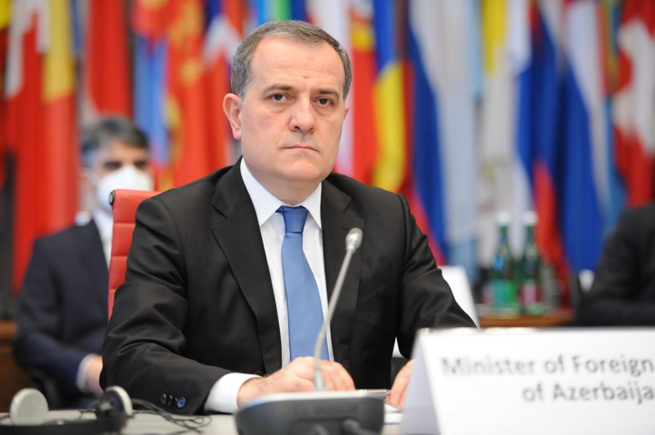 Azerbaijani FM rejects unfounded allegations of Armenian representative at OSCE forum [PHOTO]