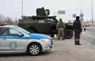 Kazakh Armed Forces performing tasks to ensure public order in regions with “red” level of terrorist threat