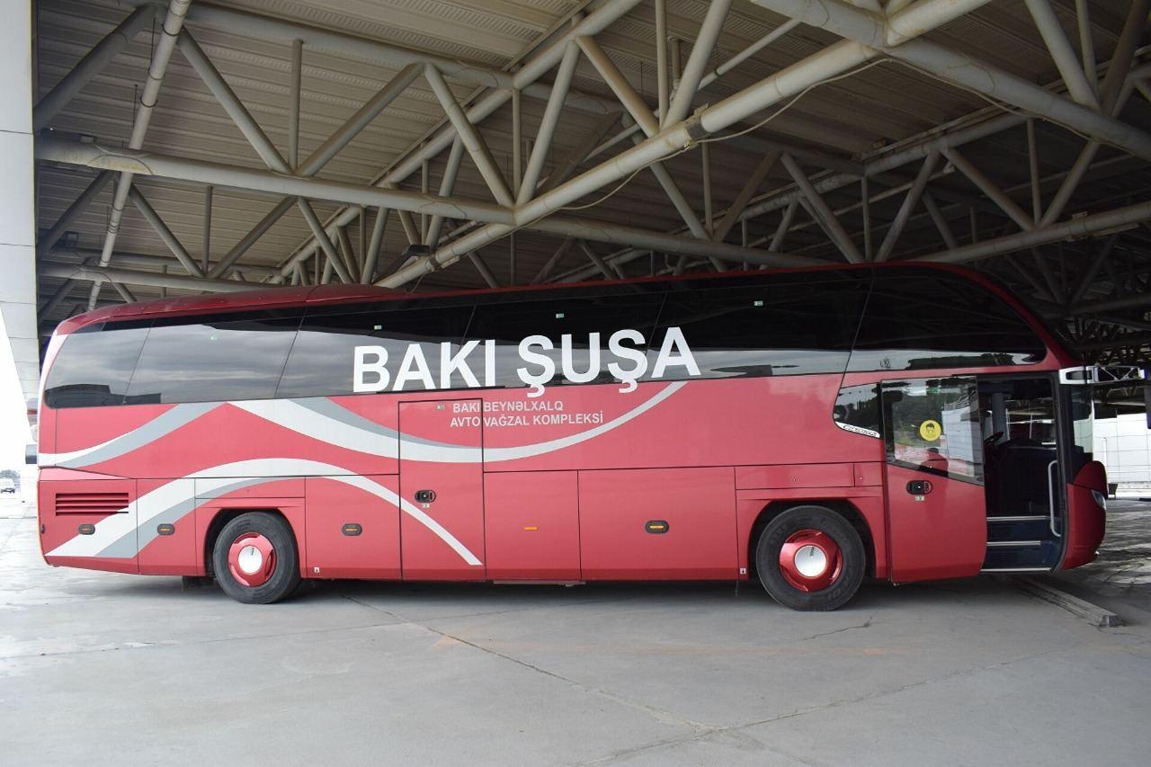 Azerbaijan launches regular bus routes to liberated territories