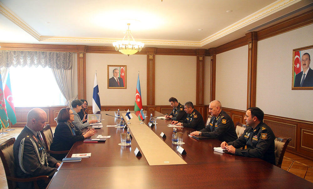 Azerbaijan, Finland discuss regional peace, ties [PHOTO] - Gallery Image