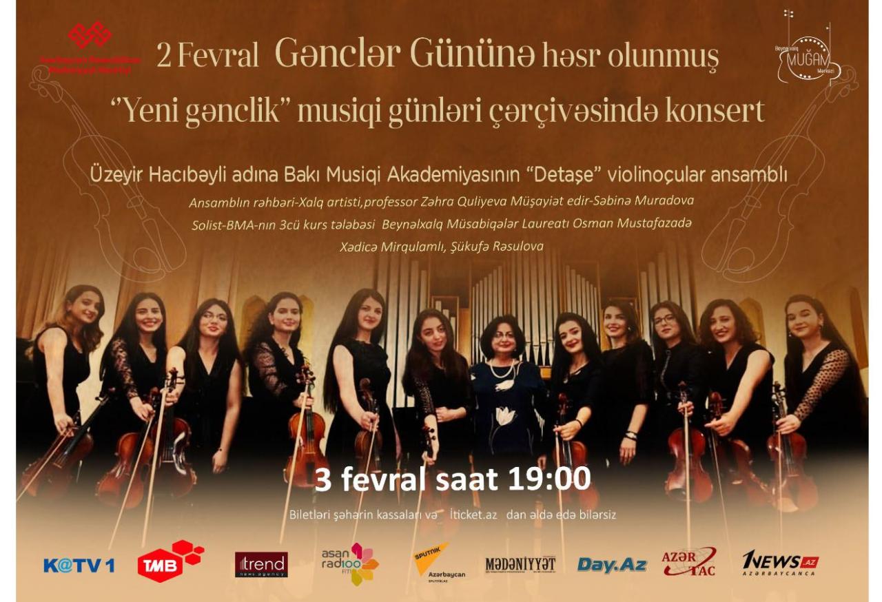 Young violinists to perform at Mugham Center
