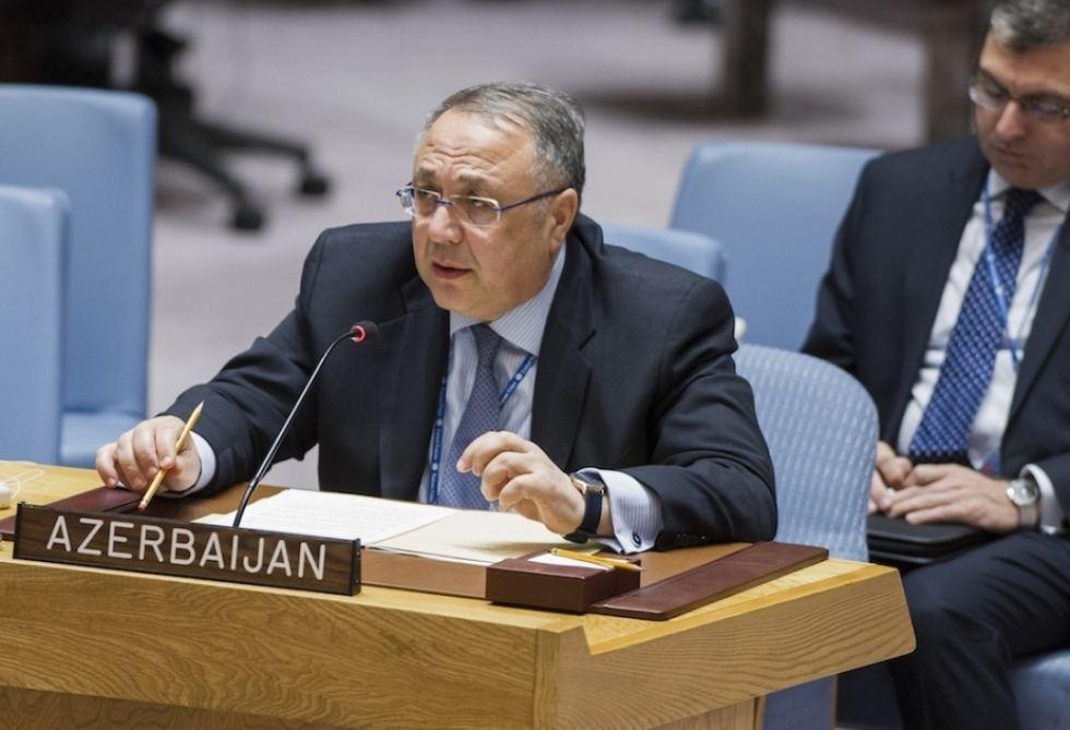 UN envoy: Azerbaijan condemns int'l law violations