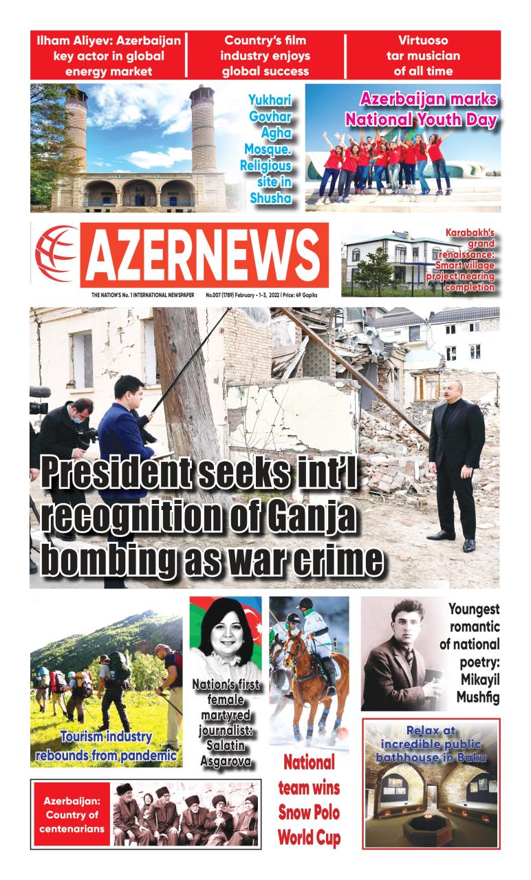 AZERNEWS releases another print issue