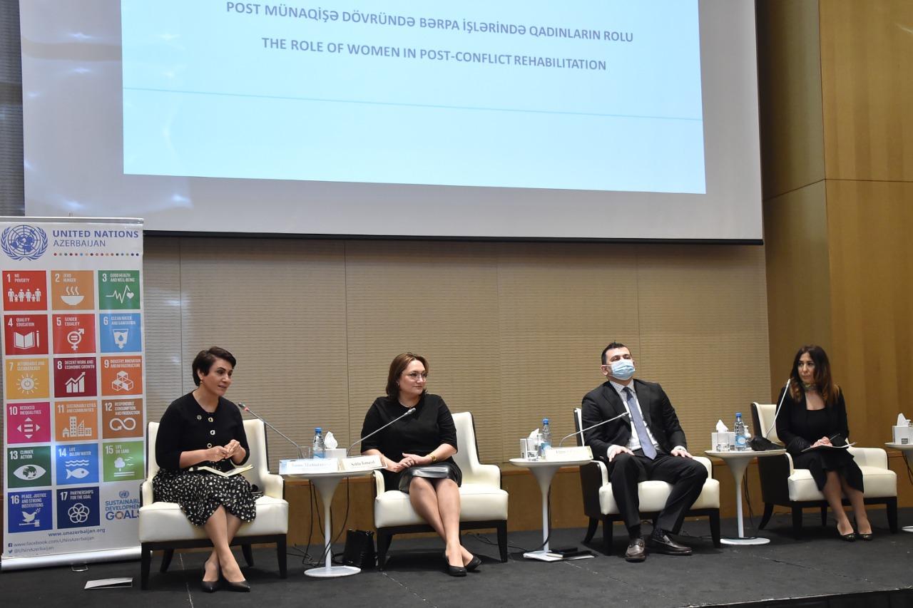 Women's role in post-war rehabilitation eyed at Baku conference