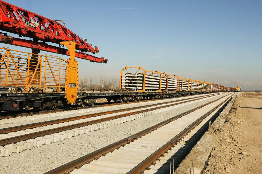 Azerbaijan starts construction of Barda-Aghdam railway stations [PHOTO/VIDEO]