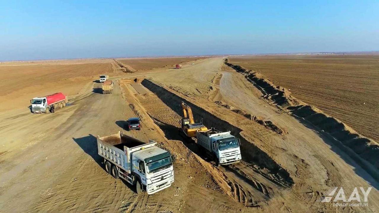 Aghdam-Fuzuli highway construction kicks off in Karabakh [PHOTO]