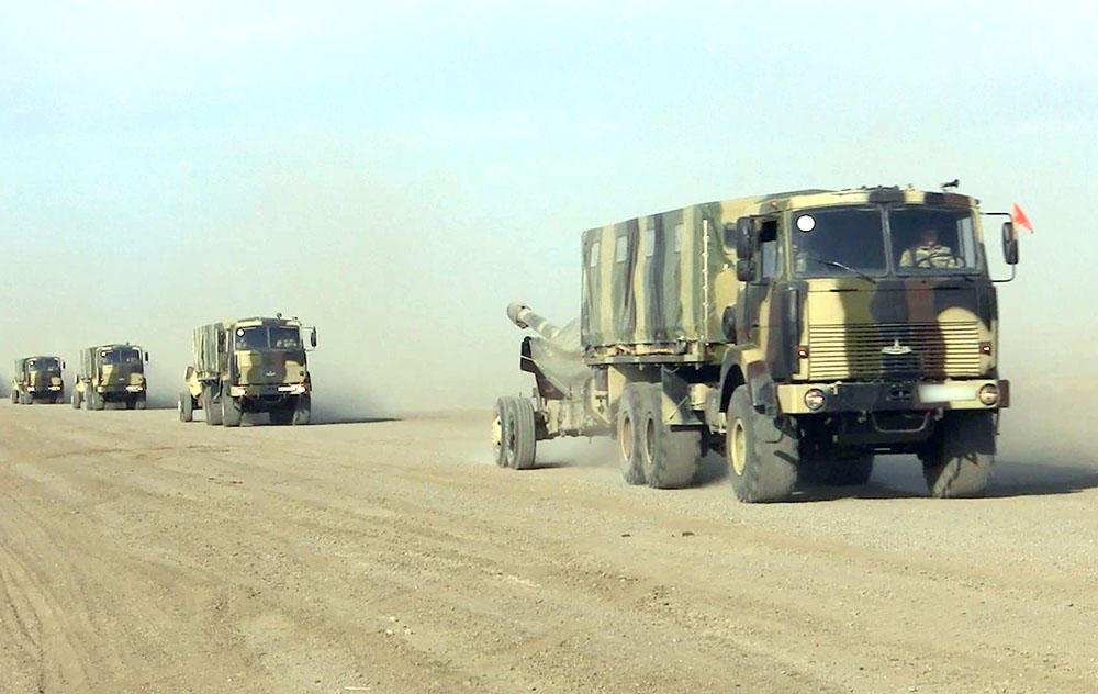 Army's artillery units conduct drills [VIDEO]