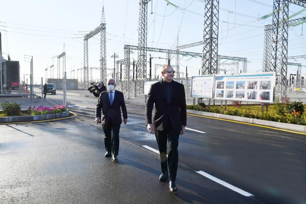 President inaugurates reconstructed Yashma substation [PHOTO/VIDEO]