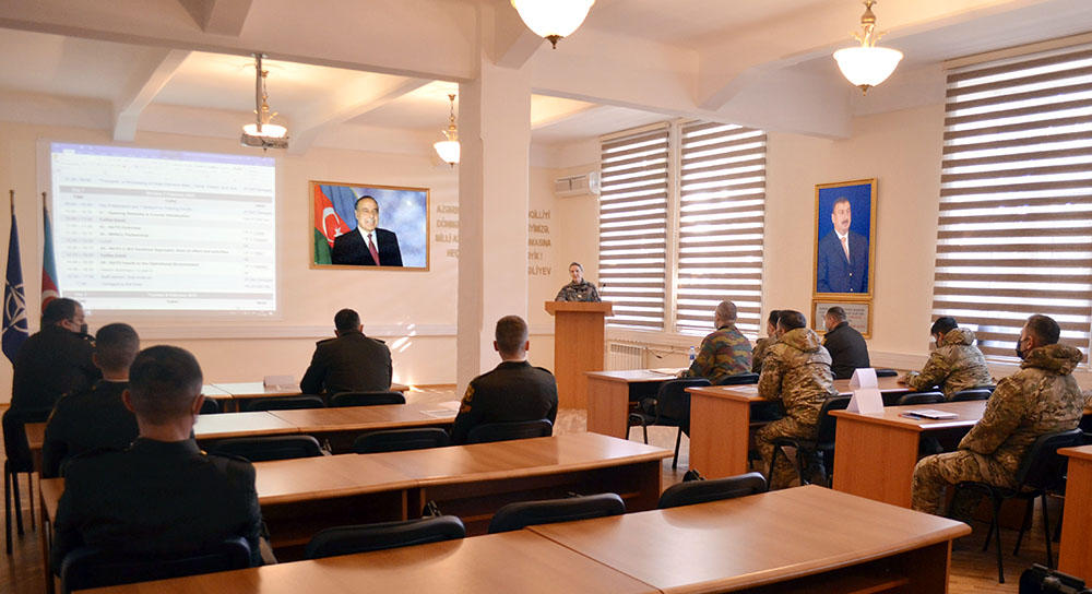 NATO holds training course at Azerbaijan’s war college [PHOTO]