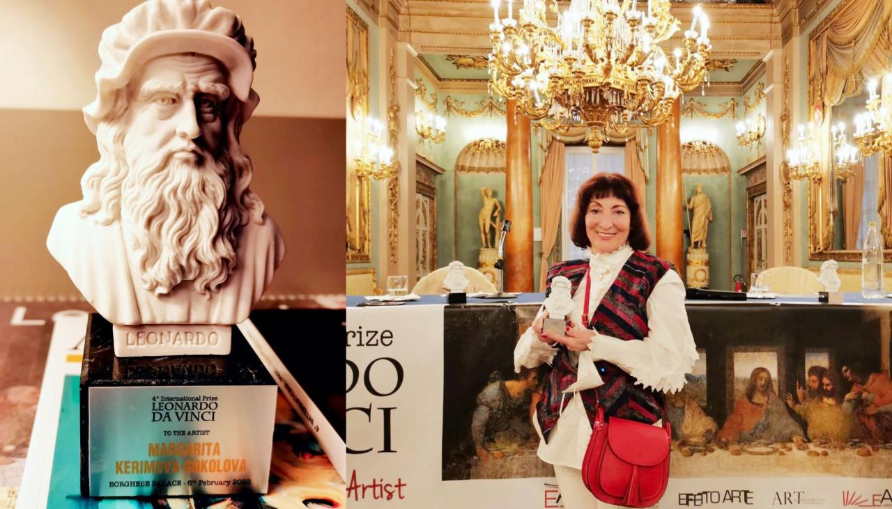 National artist awarded in Italy [PHOTO]