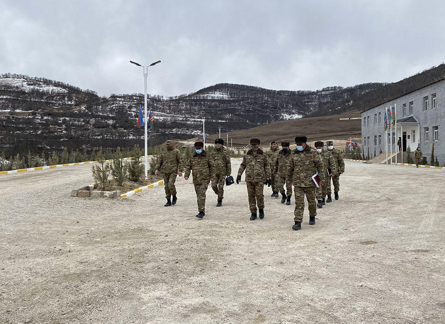 Defence chief inspects military units in liberated Lachin [PHOTO/VIDEO]