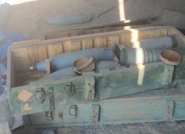 Artillery shells discovered in liberated Khojavand [PHOTO/VIDEO]