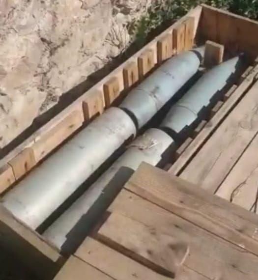 Artillery shells discovered in liberated Khojavand [PHOTO/VIDEO] - Gallery Image