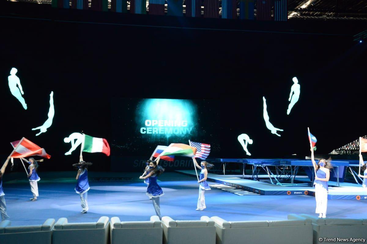 FIG Trampoline Gymnastics World Cup kicks off in Baku [PHOTO]