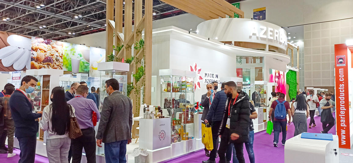 Azerbaijan joins int'l food expo in Dubai [PHOTO]