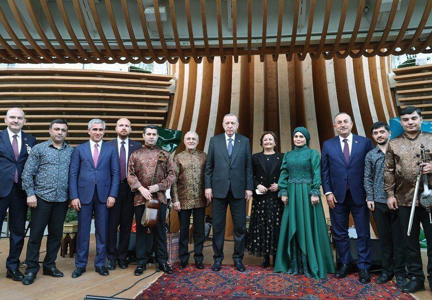 Erdogan visits Azerbaijan pavilion at Dubai Expo-2020 [PHOTO]