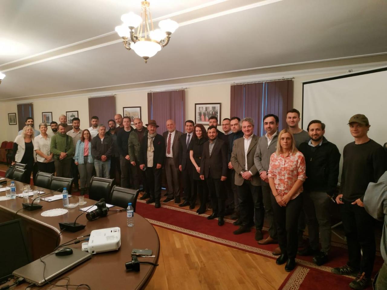 Assistant of Azerbaijani President meets with foreign travelers visiting liberated territories of Azerbaijan [PHOTO]