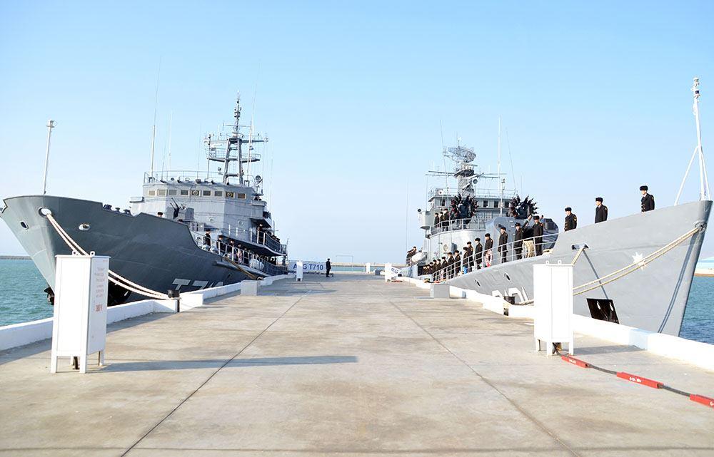 Chief of General Staff of Azerbaijani army conducts sudden inspection of Naval Forces combat readiness [PHOTO/VIDEO] - Gallery Image