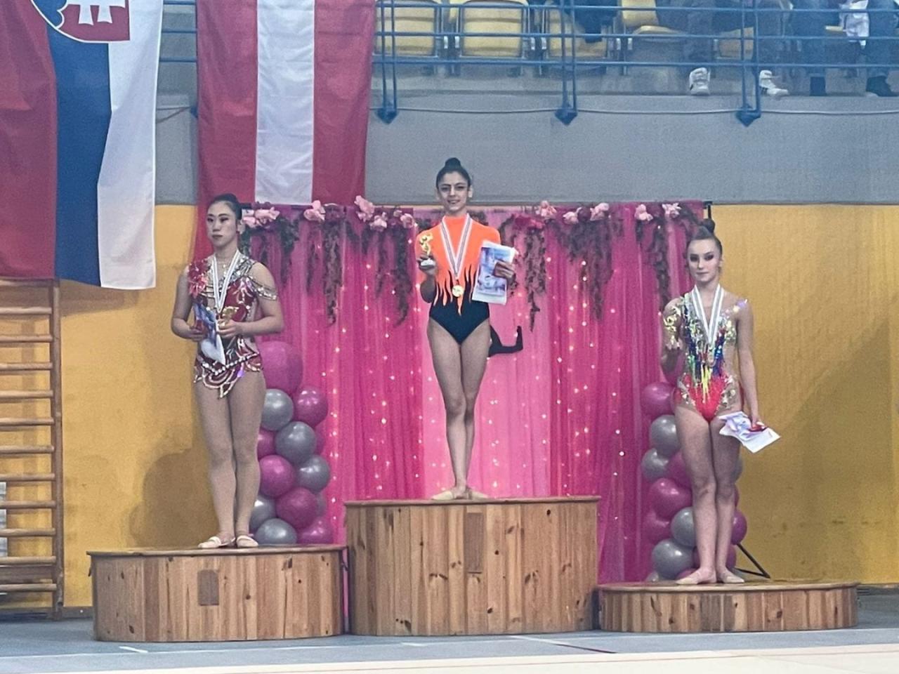 National gymnasts win gold medals in Budapest