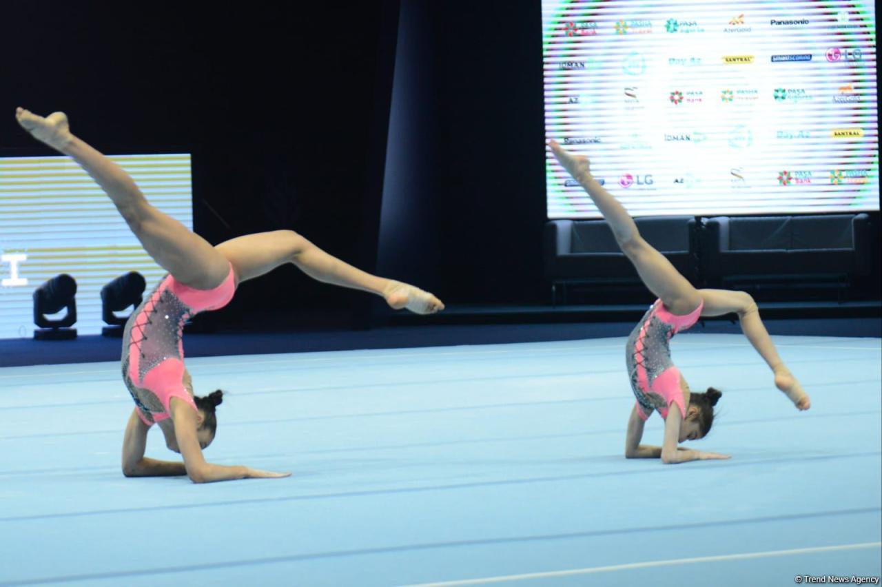Acrobatic Gymnastics Championships finals kick off in Baku [PHOTO]